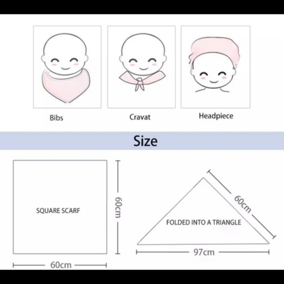 Alfalfa Print Muslin Burp Cloth - Picture 3 of 4